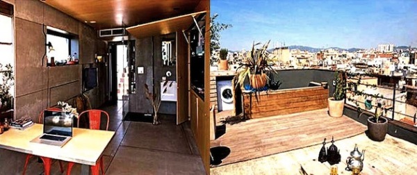 Квартира-трансформер площадью 27 квадратных метров в Барселоне