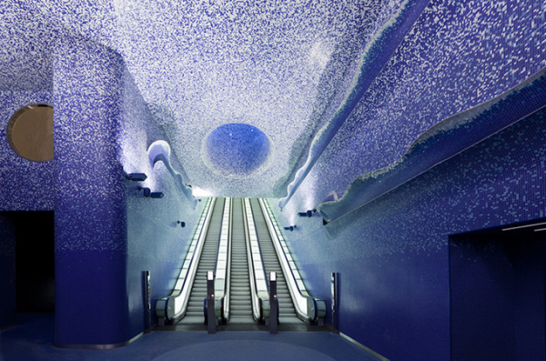 Новая станция метро Toledo Metro Station 