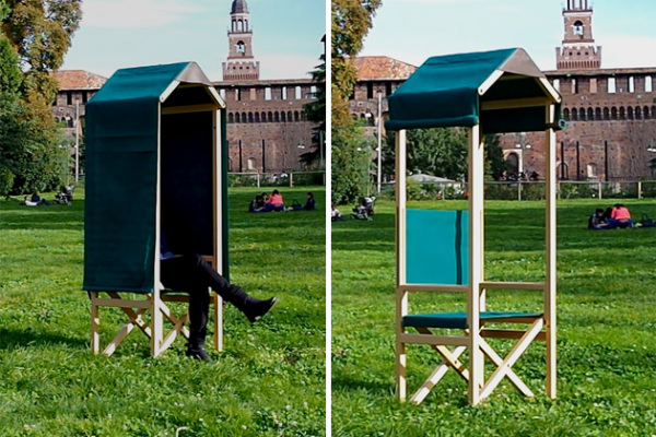 Рolo: креативное уличное кресло от итальянских производителей