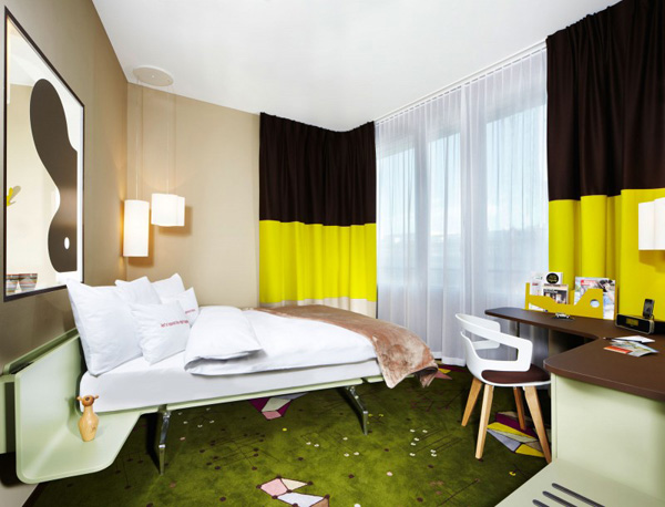 25 Hours Hotel - креативный отель в Цюрихе (Швейцария)