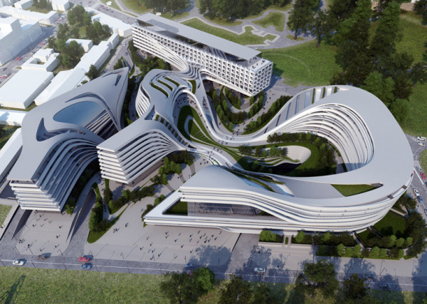Beko Masterplan – многоцелевой комплекс от Захи Хадид в Белграде