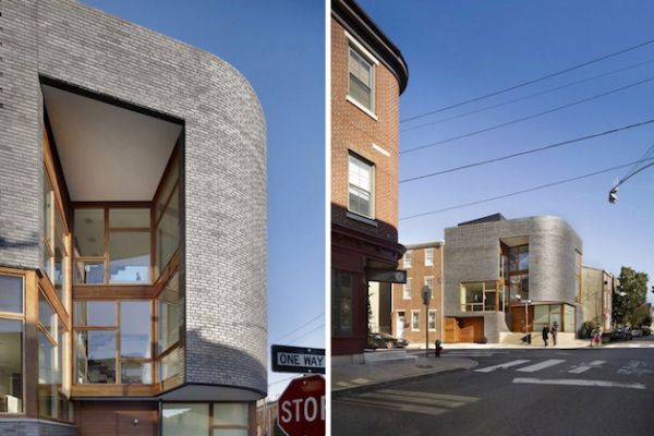 Креативная геометрия современного дома в Филадельфии  