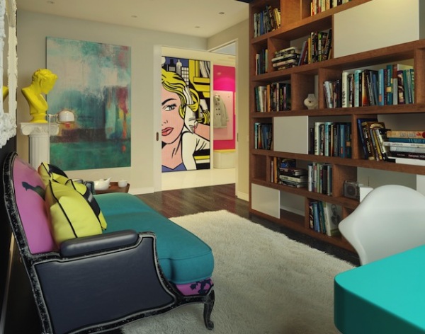 Eclectic Pop Art Residence: креативная квартира в стиле поп-арт