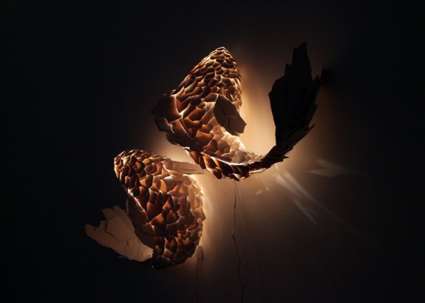 Fish Lamps – коллекция светильников из осколков пластика от Френка Гери (Frank Gehry)
