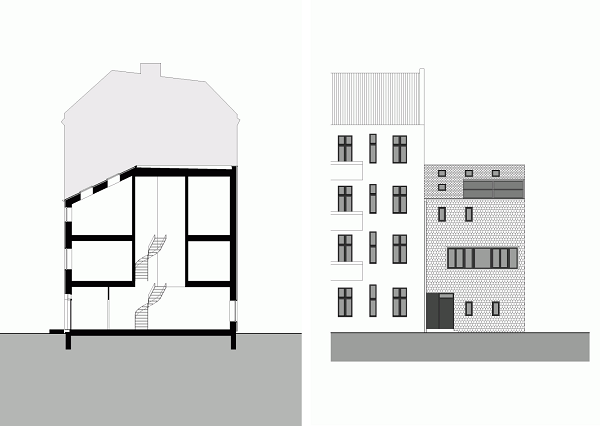 House in Berlin – экологичный дом от Brandt + Simon Architekten