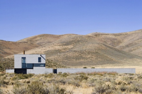 Idaho Outpost: дом художника в пустыне Айдахо