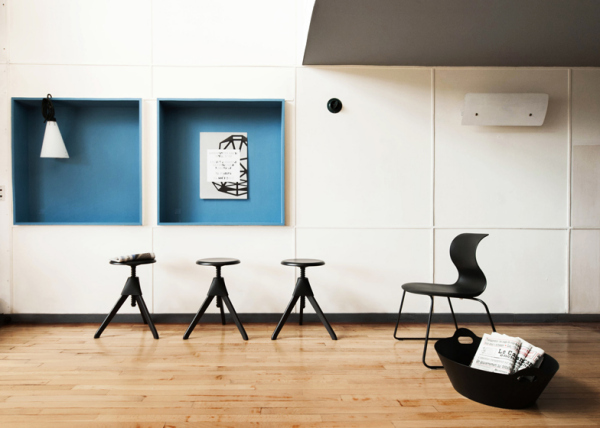 Appartement N° 50 – креативный интерьер, объединивший панк-рок и архитектуру Ле Корбюзье