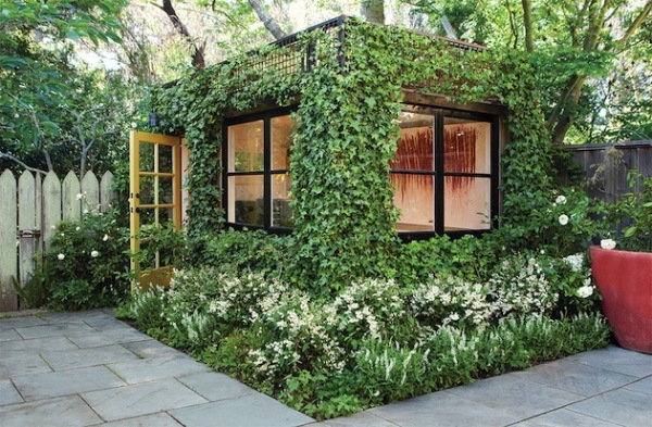 Secret Dreamy Parkside Garden Cottage – дом-студия, скрывшийся за зарослями сада