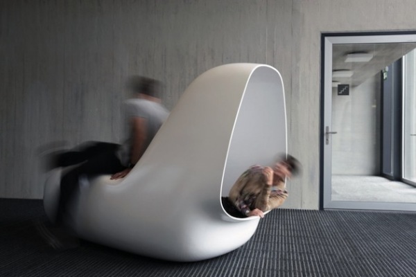 Sleepbox: бесшовная разнофункциональная мебель для общественных пространств  