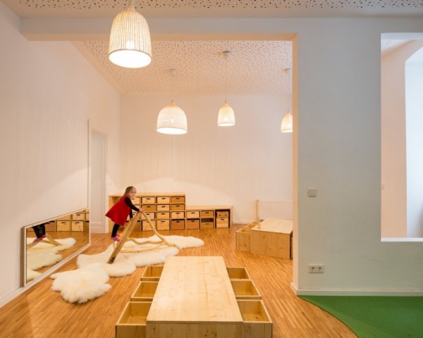 Kita Drachenhohle: уникальный детский сад от немецких архитекторов