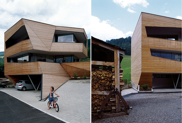 Cube House: отель, адаптированный к горному пейзажу Доломитовых Альп