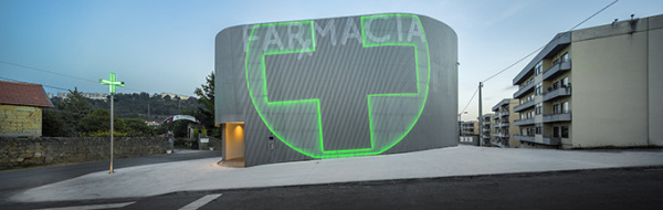 Farmacia Lordelo – футуристическая аптека от португальских архитекторов
