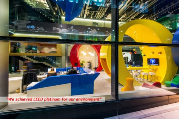 Новый офис Google в Дублине