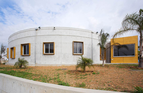 Круглый жилой дом Loukas Residence на Кипре