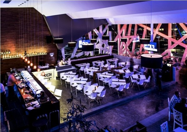 Koi Sushi Lounge: необычный ресторан японской кухни в Мексике