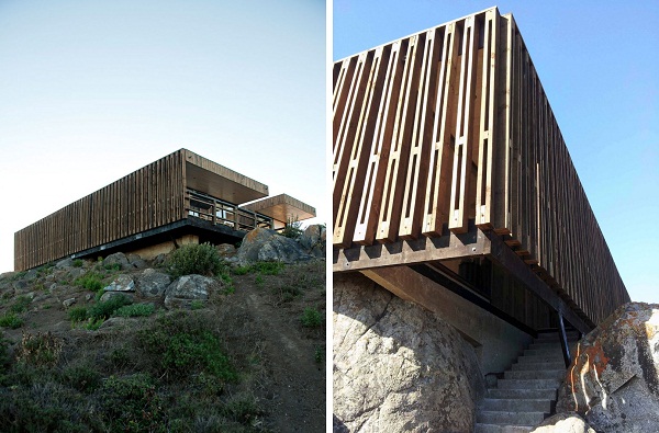 Mirador House Punta De Gallo: дом на скалах в Чили