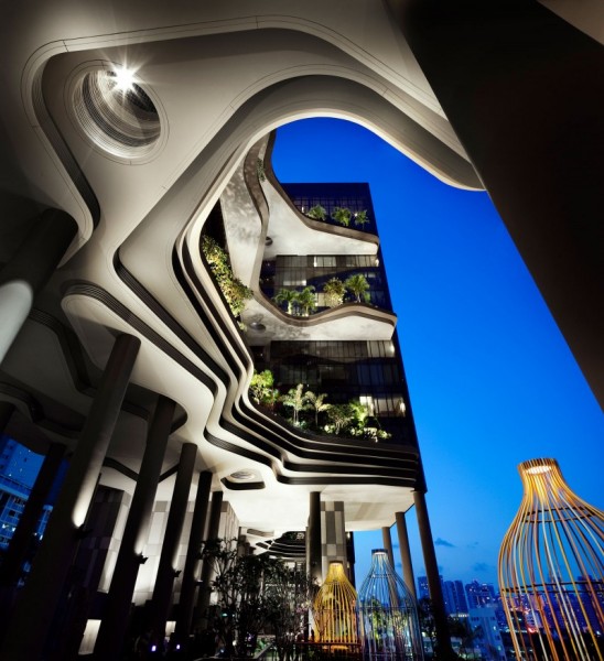 PARKROYAL Hotel – сюрреалистический парк-отель в Сингапуре  