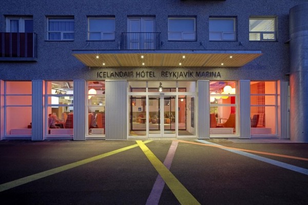 Icelandair Hotel Reykjavik Marina – «красочный» приморский отель в Исландии
