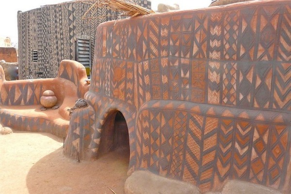 Традиционная земляная архитектура Буркина-Фасо