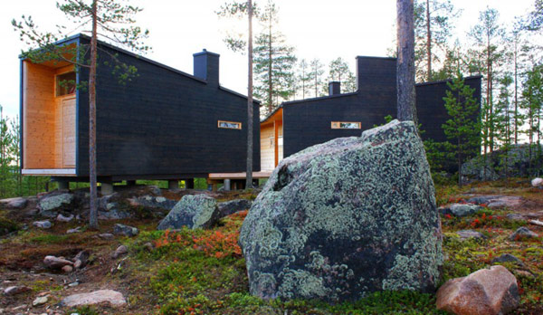 Villa Valtanen – современные лесные хижины в Лапландии
