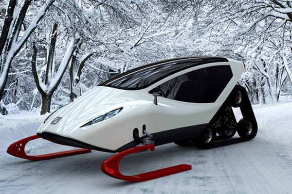 Cнегоход Snowmobile дизайнера Michal Bonikowski