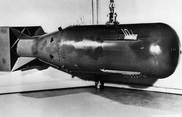 Атомная бомба типа «Малыш», взорванная над Хиросимой.