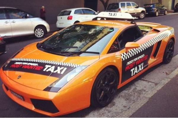 Lamborghini такси