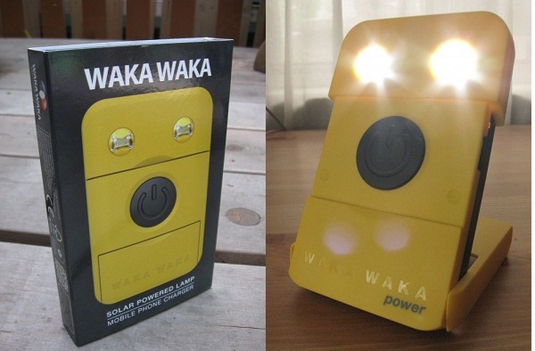 Waka Waka Power: лампа + зарядное устройство