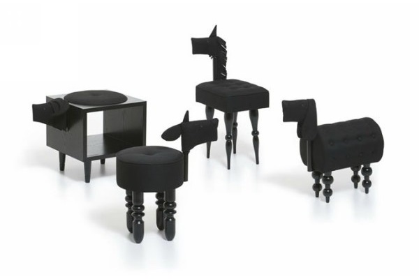 Animal Chairs II-Shadow - забавная мебель в форме животных от Biaugust Design