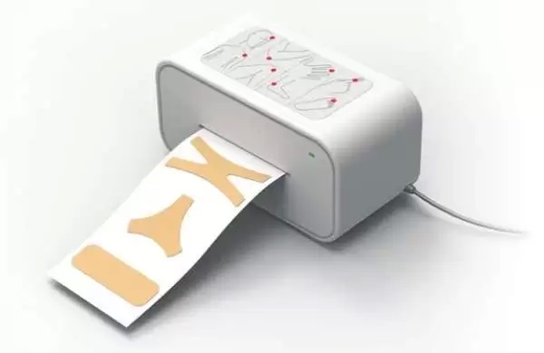 'Медицинский' принтер, печатающий удобные пластыри