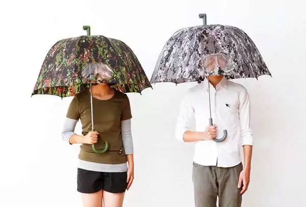 Camouflage Goggles Umbrella - яркий и удобный зонт от 25togo
