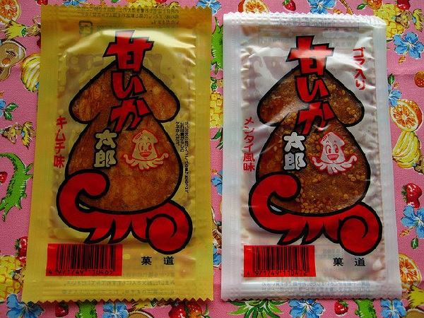 Необычная японская сладость - засахаренные кальмары