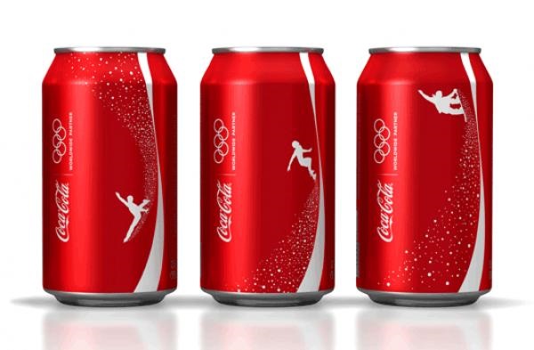 Дизайн банки Coca-Cola в честь Олимпиады 2012