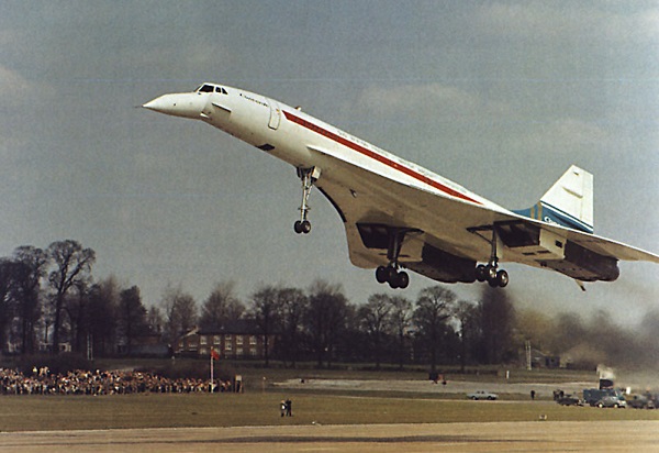 Сверхзвуковой Concorde-F-WTSS - один из знаковых самолетов в истории гражданской авиации