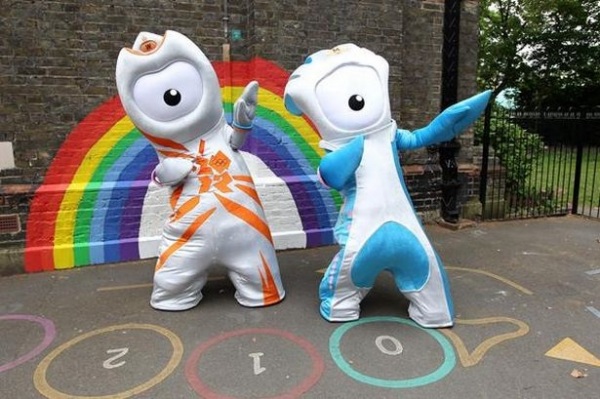 Wenlock и Mandeville - символы Олимпиады-2012