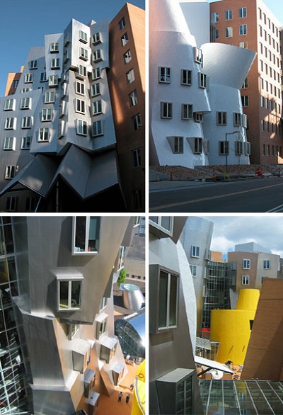 Stata Center - креативное здание университета в сюрреалистическом стиле от Frank Gehry