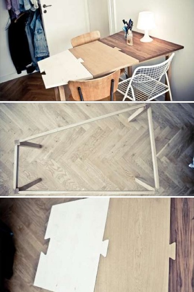 Обеденный стол-паззл Puzzle-Table от Anders Guld