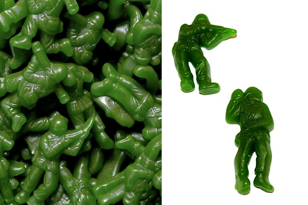 Съедобные игрушечные солдатики Gummi Army Men