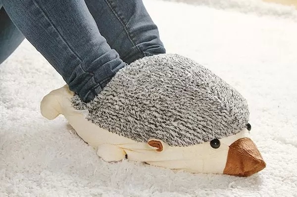 Монотапочек -грелка для ног Hedgehog USB Foot Warmer