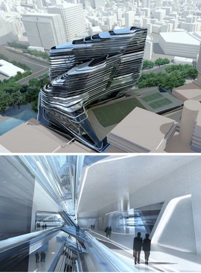 Hong Kong University Innovation Tower - проект креативного и современного здания университета в Гонг-Конге