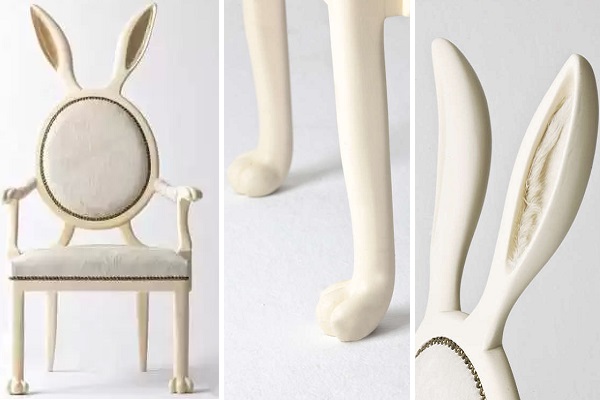 Ушастый стул Hybrid No2 Chair - забавная мебель в виде животных от Merve Kahraman