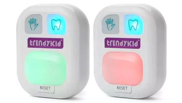 TrendyKid's Wash & Brush Timer - умный таймер для ванной, приучающий детей качественно мыть руки и чистить зубы