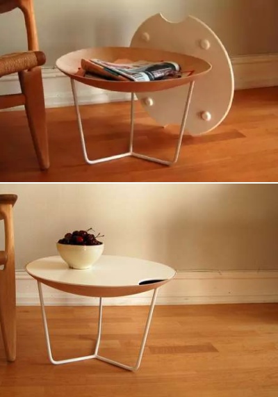 James Side Table - кофейный столик с двойным дном для быстрой ликвидации бардака