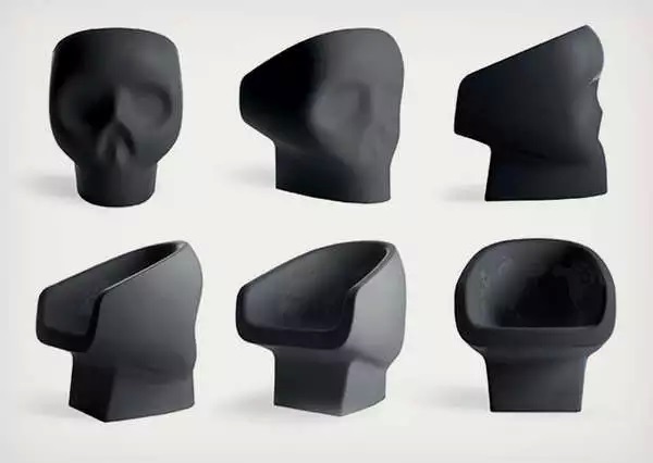 Готичное кресло-'череп' Jolly Roger Chair от Favio Novembre