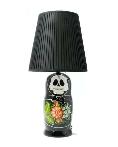 Готическая матрешка Suicoke Matryushka Doll lamp - настольная лампа от Zozograndh