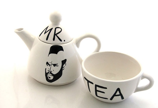 Mr. T Teapot от Lenny Mud - чайный комплект для фанатов актера и людей с чувством юмора