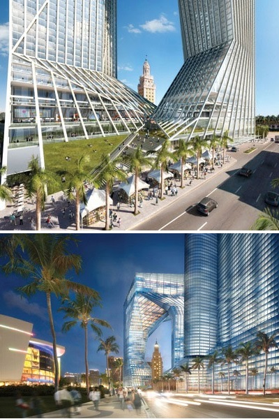 Oppenheim’s Miami College - концепт креативного и современного здания университета в Майами