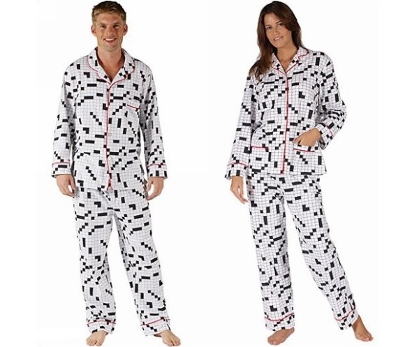 Пижама-кроссворд от  PajamaGram