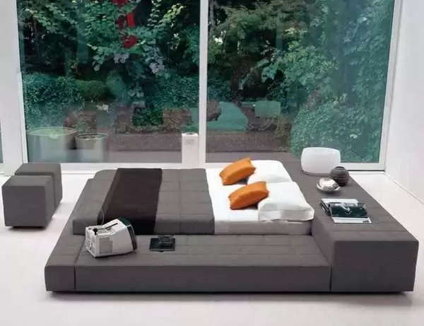Penisola Modern Platform Bed - дизайнерская кровать для комфортного сна и не только