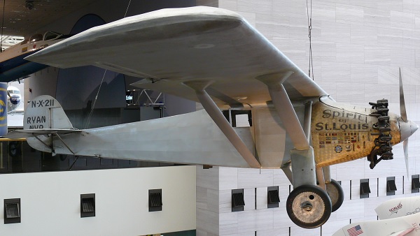 Моноплан Spirit of St Louis в National Air and Space museum